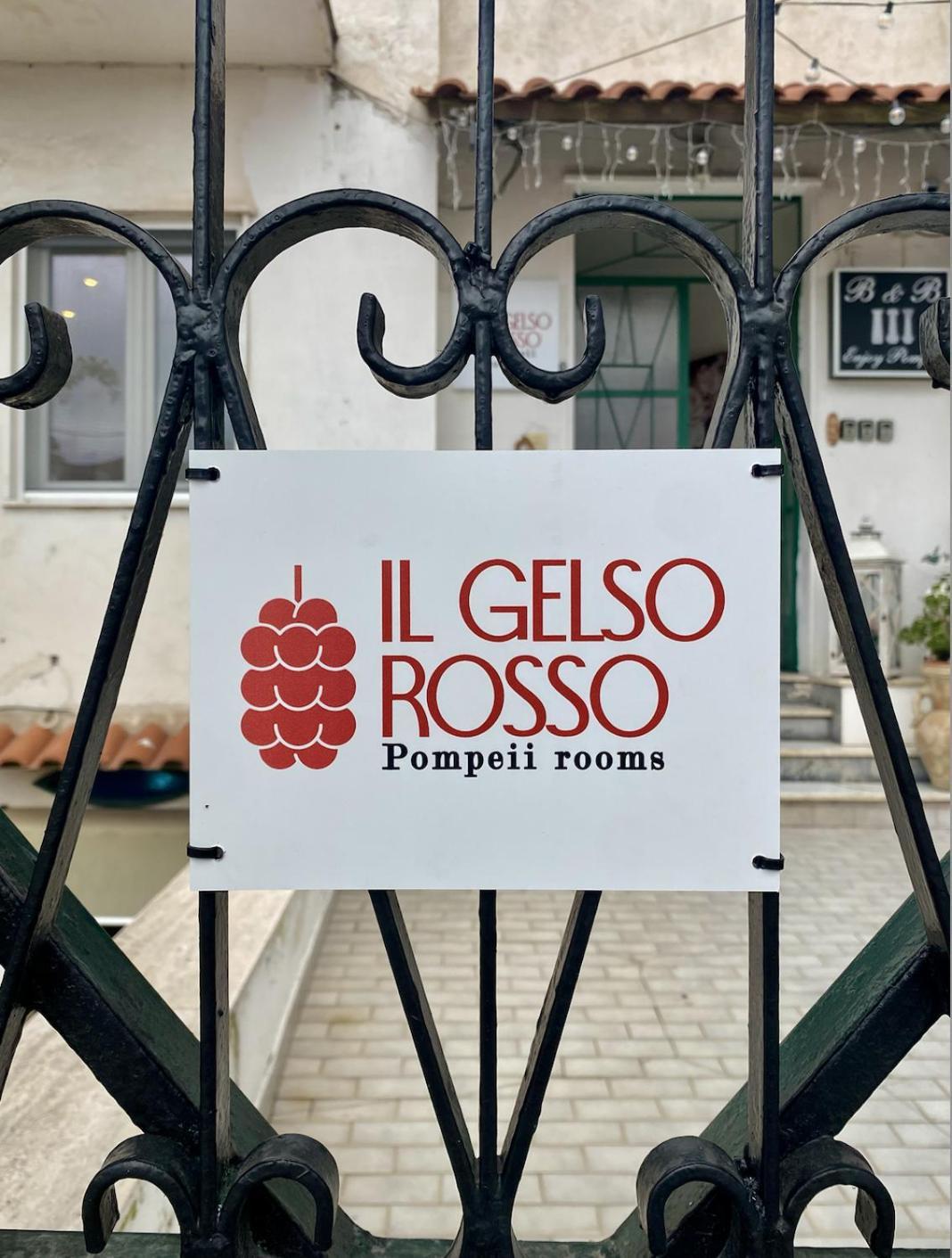 B&B Gelso Rosso Πομπηία Εξωτερικό φωτογραφία